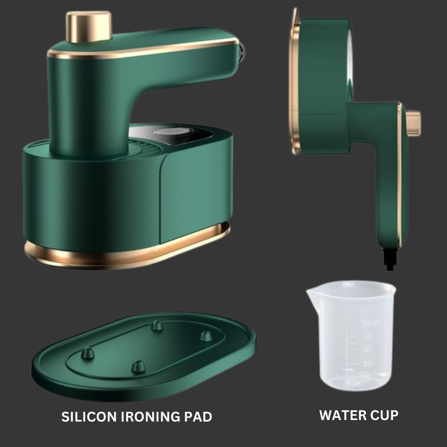 Portable Steamer Ironizze - 180° Rotation - Intelligent Anti-Scalding