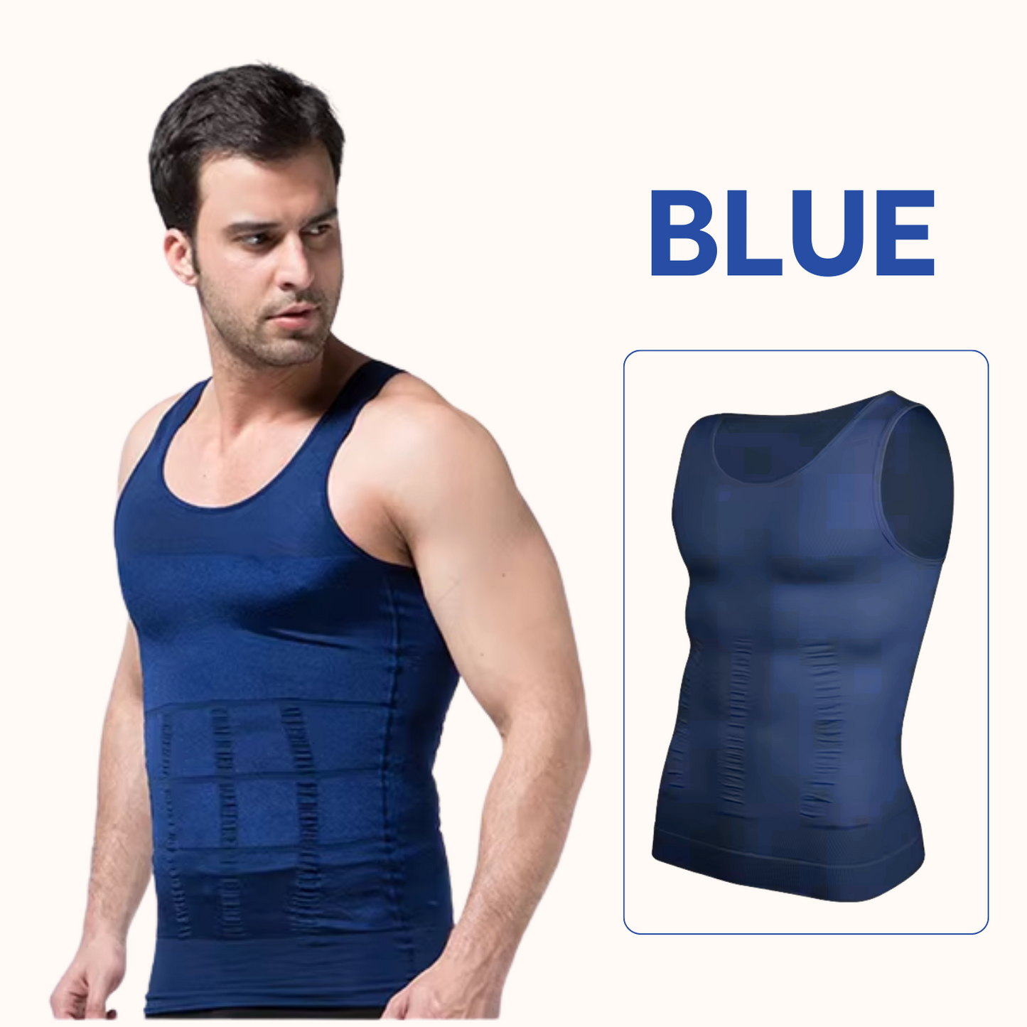 Men's Shapewear Slimming Body Tummy Control Shirt