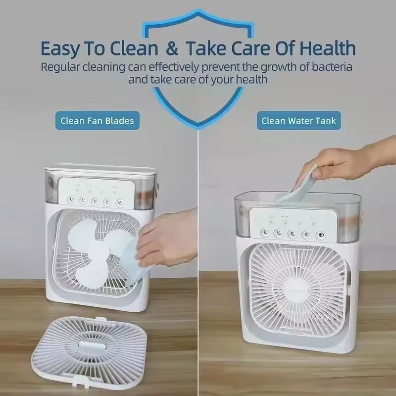 Portable 3 in 1 Mini Air Cooler Fan