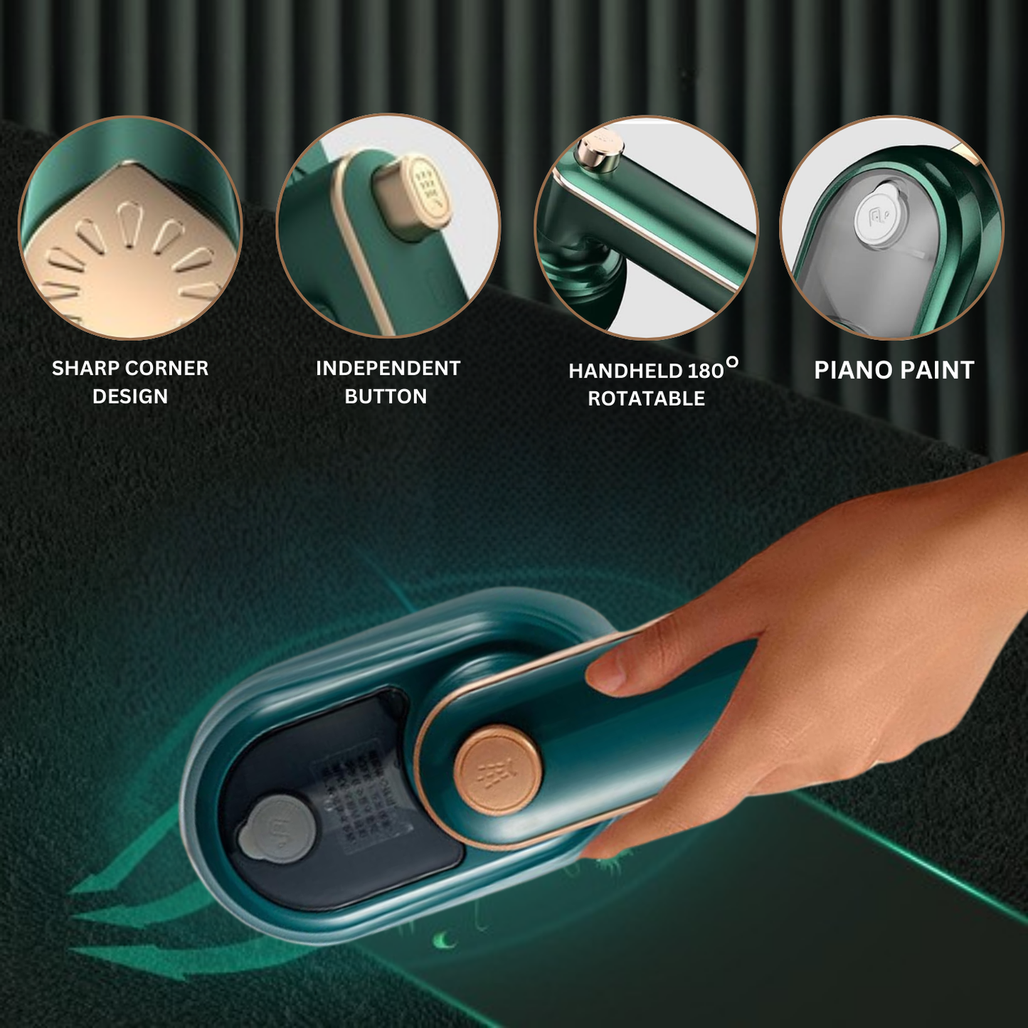 Portable Steamer Ironizze - 180° Rotation - Intelligent Anti-Scalding