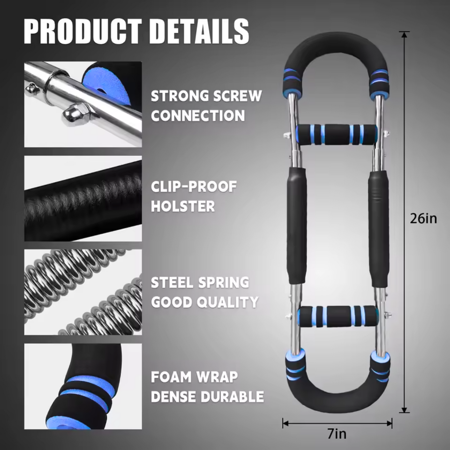 U-Shape Twister Adjustable Arm Trainer