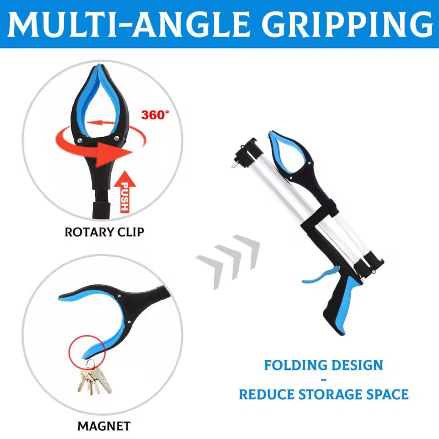 Picker Gripper With 360 ° Rotating Tool