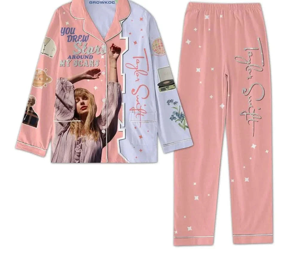 Swfit Fearless Midnights Pajama Set PJM011