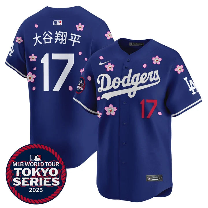 Dodgers Tokyo Series 2025 Vapor Premier Limited Jersey - Stitched