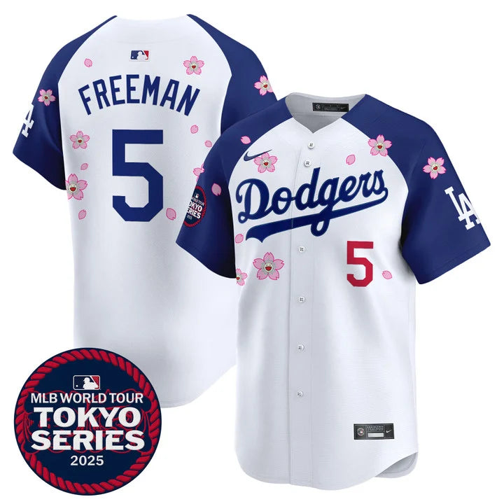 Dodgers Tokyo Series 2025 Vapor Premier Limited Jersey - Stitched