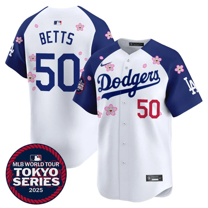 Dodgers Tokyo Series 2025 Vapor Premier Limited Jersey - Stitched