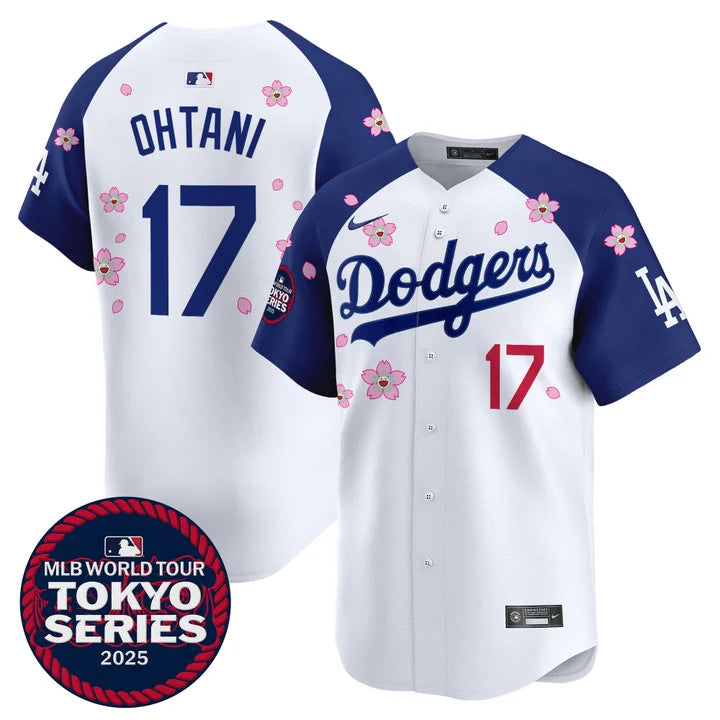 Dodgers Tokyo Series 2025 Vapor Premier Limited Jersey - Stitched