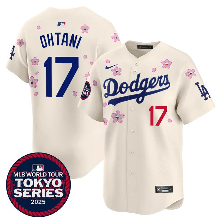 Dodgers Tokyo Series 2025 Vapor Premier Limited Jersey - Stitched