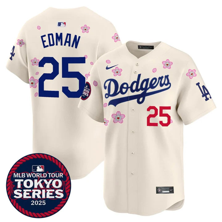 Dodgers Tokyo Series 2025 Vapor Premier Limited Jersey - Stitched