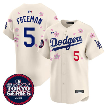 Dodgers Tokyo Series 2025 Vapor Premier Limited Jersey - Stitched