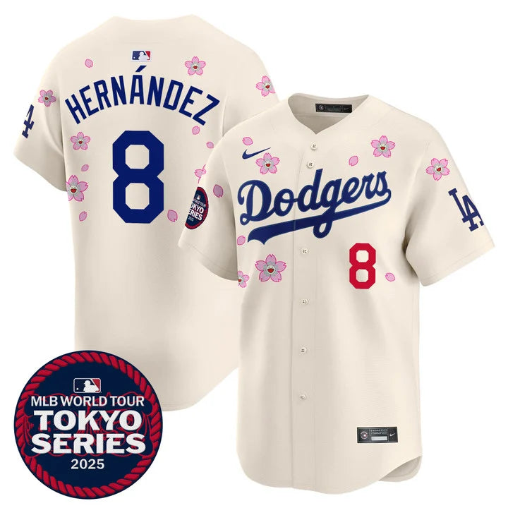 Dodgers Tokyo Series 2025 Vapor Premier Limited Jersey - Stitched
