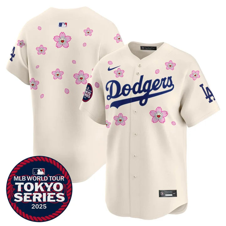 Dodgers Tokyo Series 2025 Vapor Premier Limited Jersey - Stitched