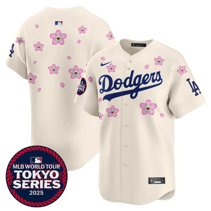 Dodgers Tokyo Series 2025 Vapor Premier Limited Jersey - Stitched