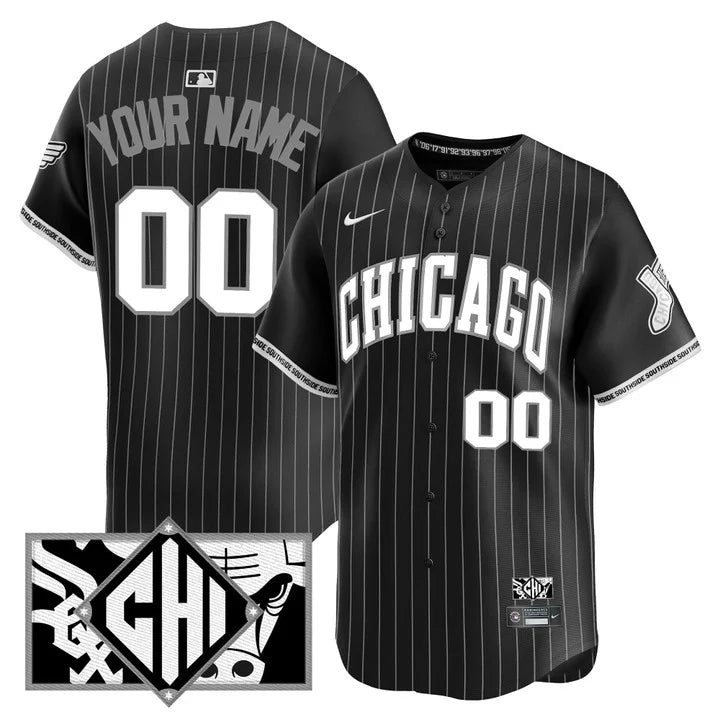 Chicago White Sox 2025 City Connect Vapor Premier Limited Custom Jersey - All Stitched