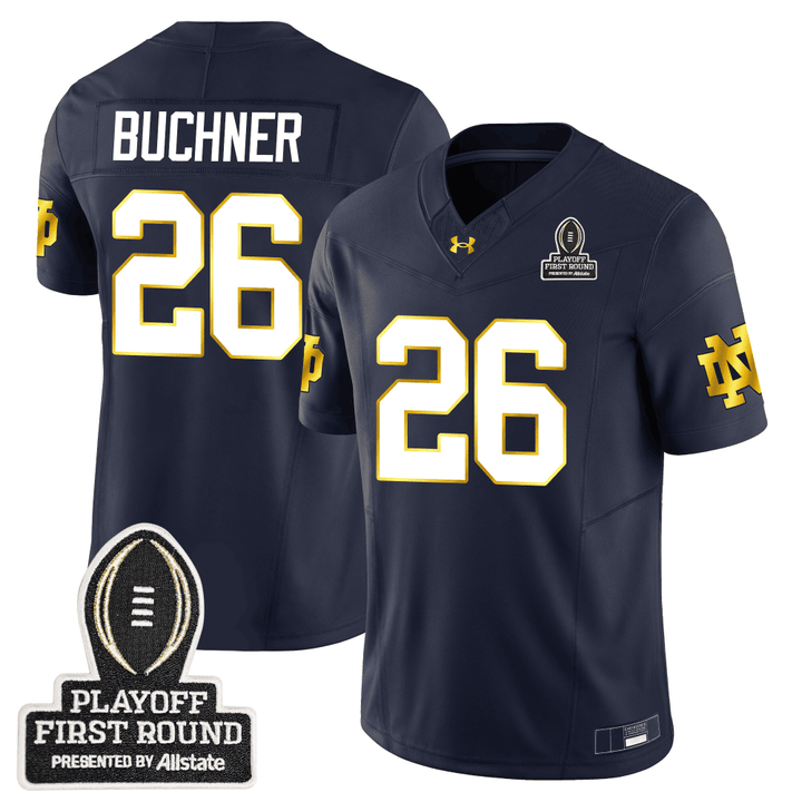 Notre Dame Fighting Irish 24/25 Jersey - CFP First Round Patch
