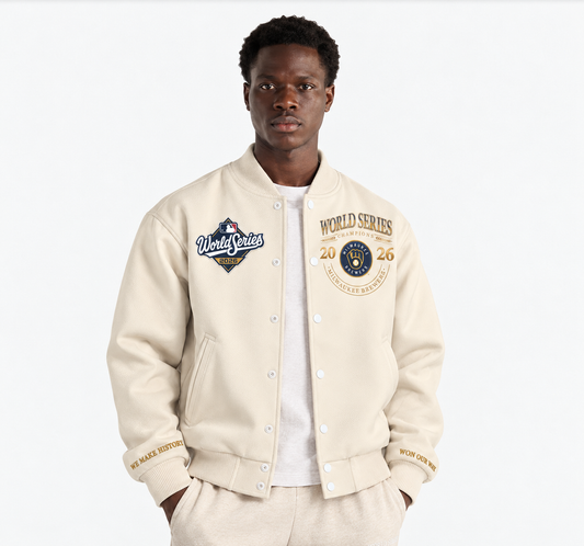 MIL 2026 WS Champions Limited Edition Varsity Jacket - Printed (tt)