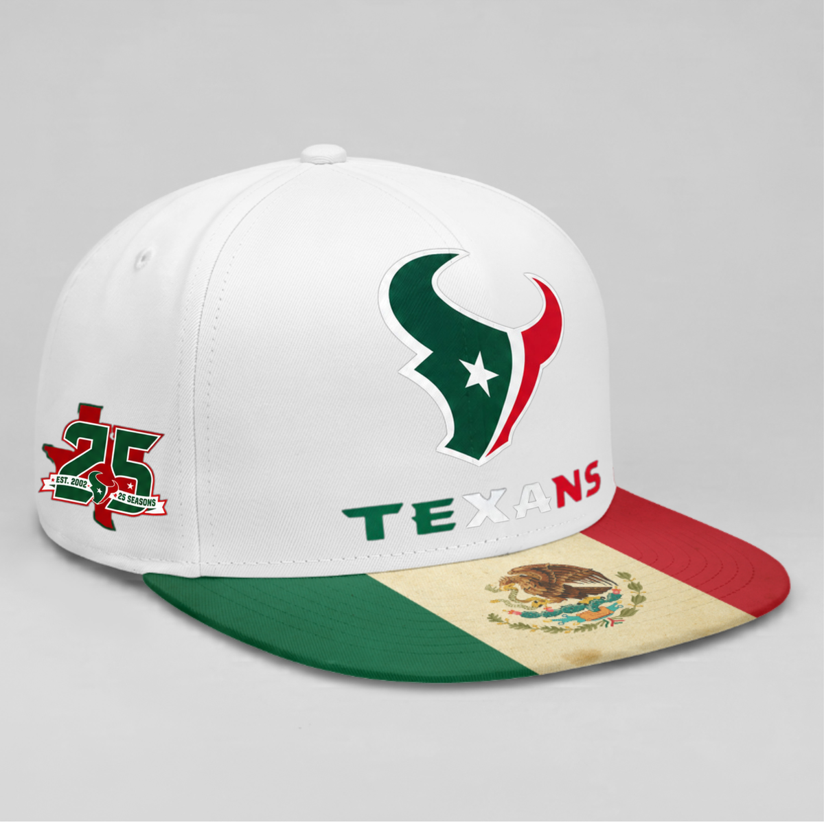 HOU Mexico Edition Personalized Snapback Cap - Printed