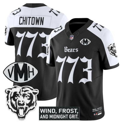 CHI 'Gothic Midway Legacy' VMH Tribute Patch Vapor Limited Jersey - All Stitched