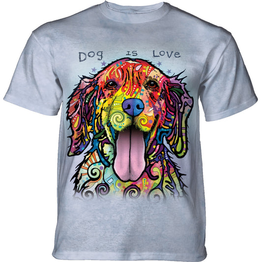 Dog Is Love Classic Cotton T-Shirt Dog Is Love Classic Cotton T-Shirt