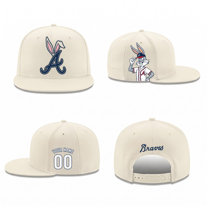ATL x Bunny Personalized Snapback Cap - Printed