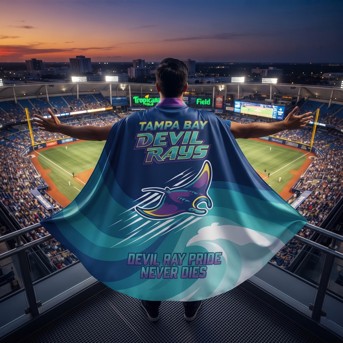 TBR Supporter Edition Strap Shawl Cape – Printed V2