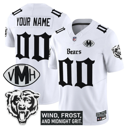 Custom CHI 'Gothic Midway Legacy' VMH Tribute Patch Vapor Limited Jersey - All Stitched