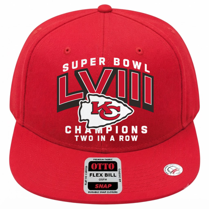 KC Super Bowl Champions Snapback Cap - Printed