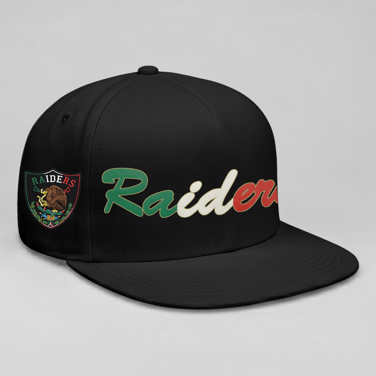 Las Vegas Raiders Mexico Edition Personalized Snapback Cap - Printed