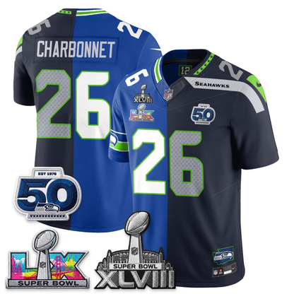 SEA SB LX Champs Split Edition Vapor Jersey - Stitch