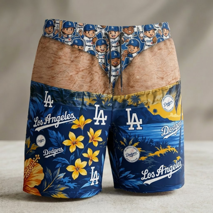 LAD Effect Body Funny Beach Short - Printed