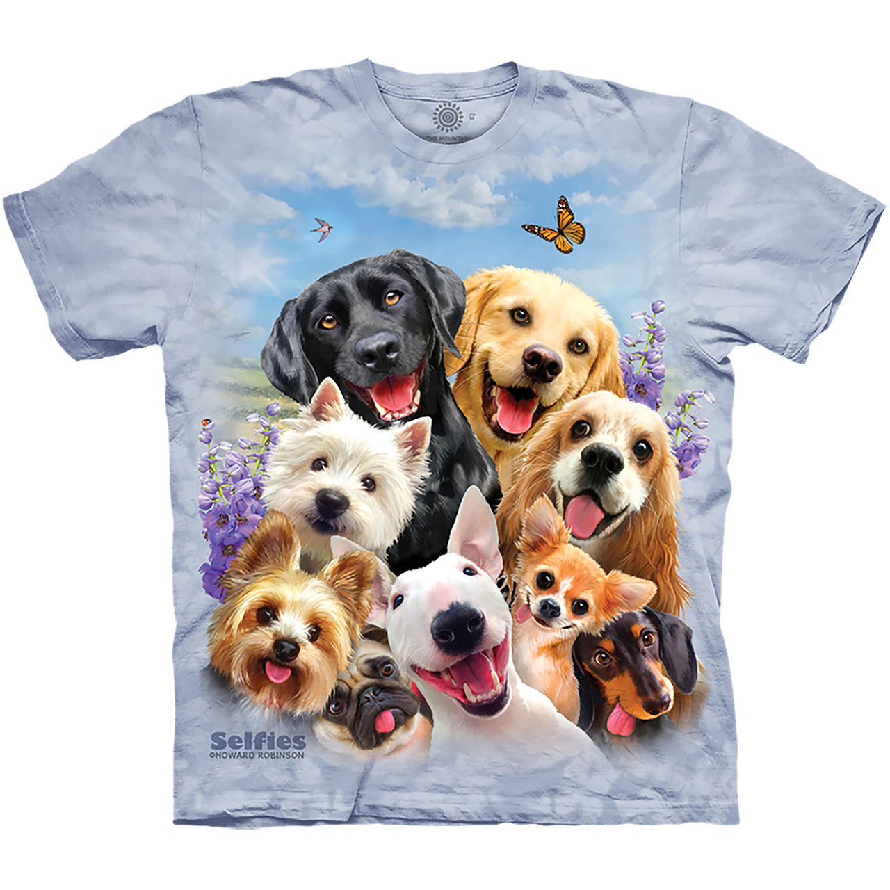 Dogs Selfie Kids' T-Shirt