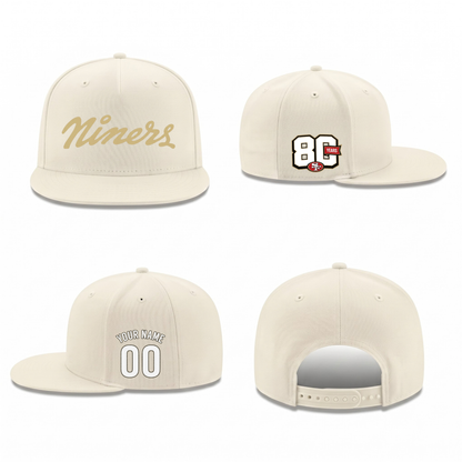 SF 80th Anniversary Personalized Snapback Cap - Printed V1