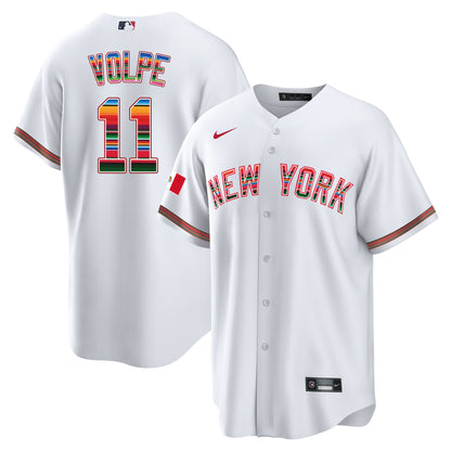 Men's New York Yankees Mexico Cool Base Jersey - All Stitched