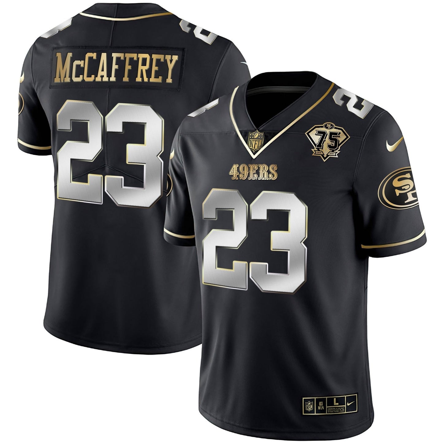 Men's 49ers Vapor Gold Jersey Collection - All Stitched