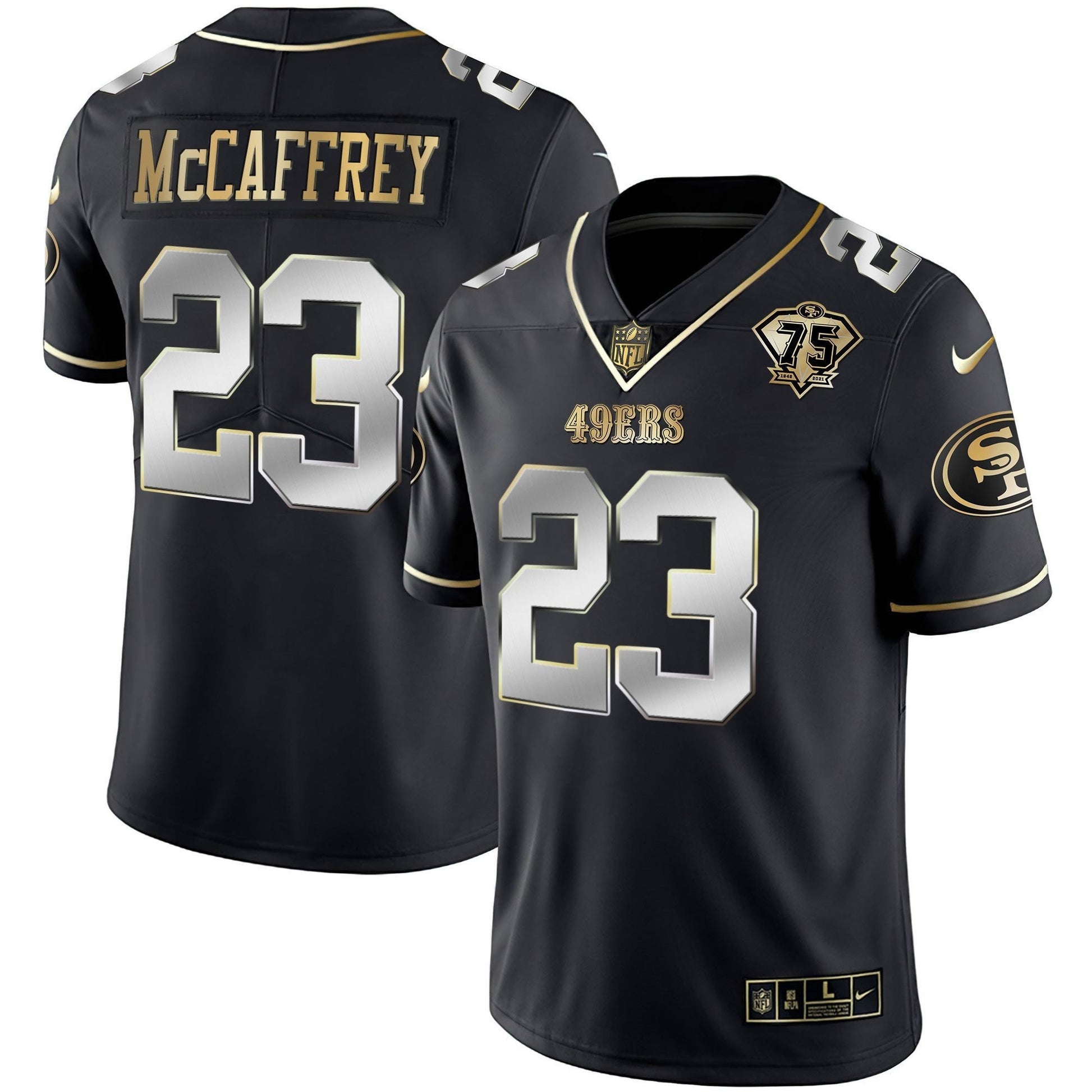 Men's 49ers Vapor Gold Jersey Collection - All Stitched