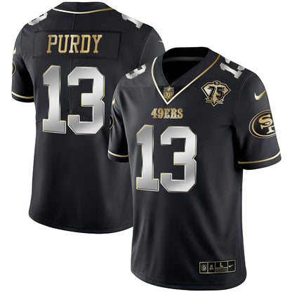 Men's 49ers Vapor Gold Jersey Collection - All Stitched