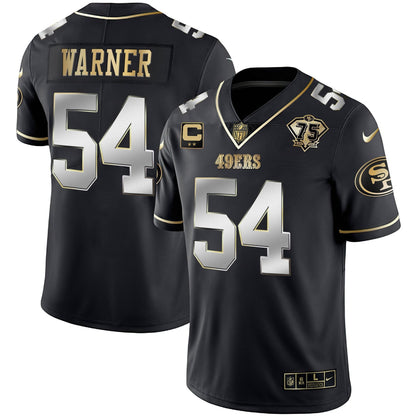 Men's 49ers Vapor Gold Jersey Collection - All Stitched