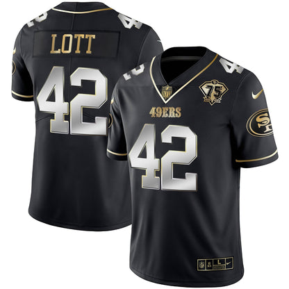 Men's 49ers Vapor Gold Jersey Collection - All Stitched