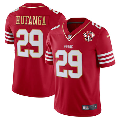 Men's 49ers Vapor Gold Jersey Collection - All Stitched