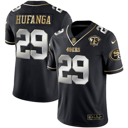 Men's 49ers Vapor Gold Jersey Collection - All Stitched