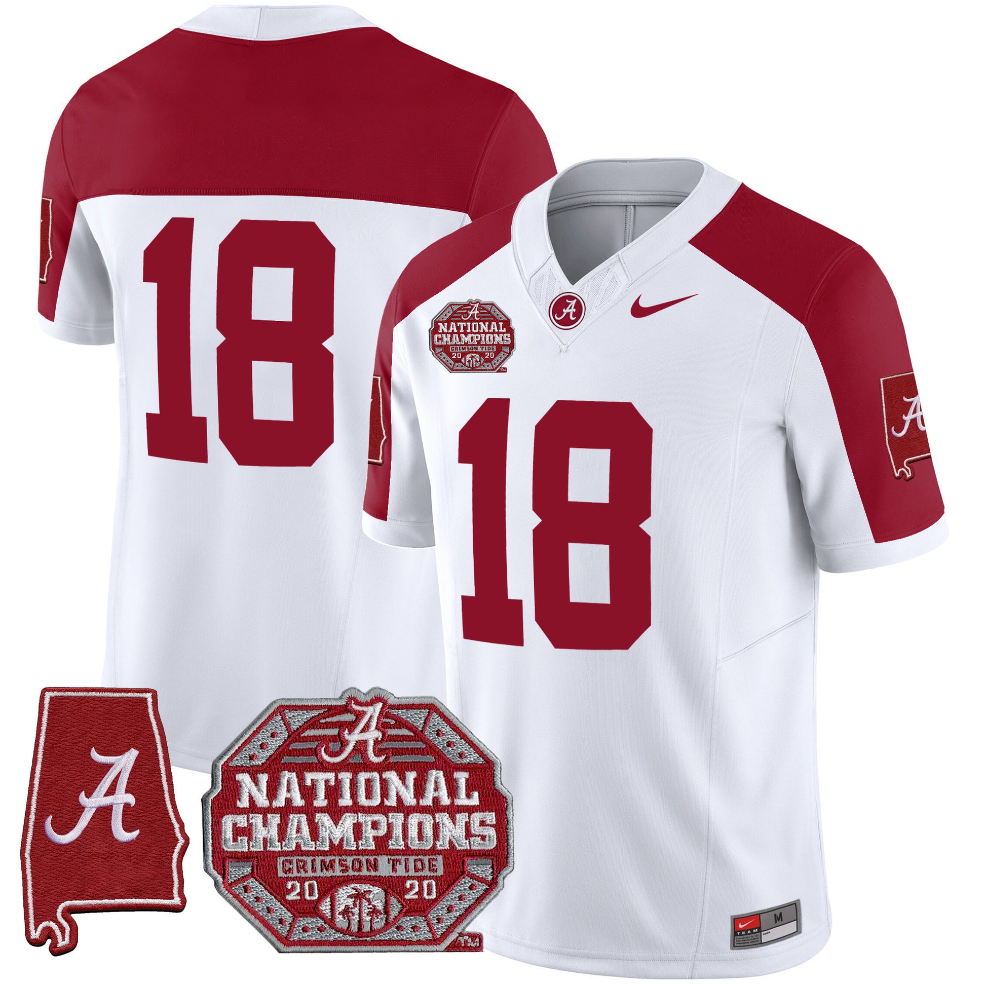 Men's Alabama Crimson Tide Vapor Limited Jersey - All Stitched