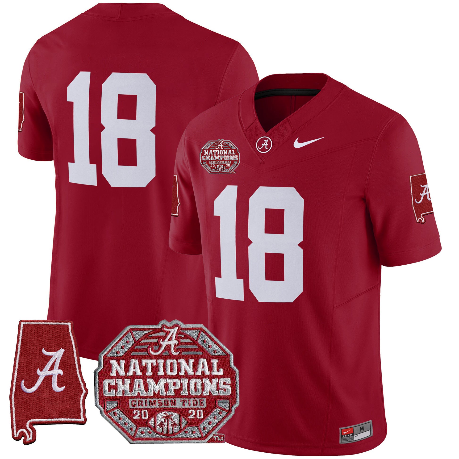Men's Alabama Crimson Tide Vapor Limited Jersey - All Stitched