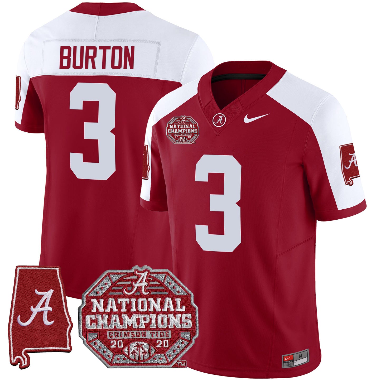 Men's Alabama Crimson Tide Vapor Limited Jersey - All Stitched
