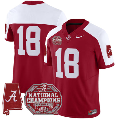 Men's Alabama Crimson Tide Vapor Limited Jersey - All Stitched
