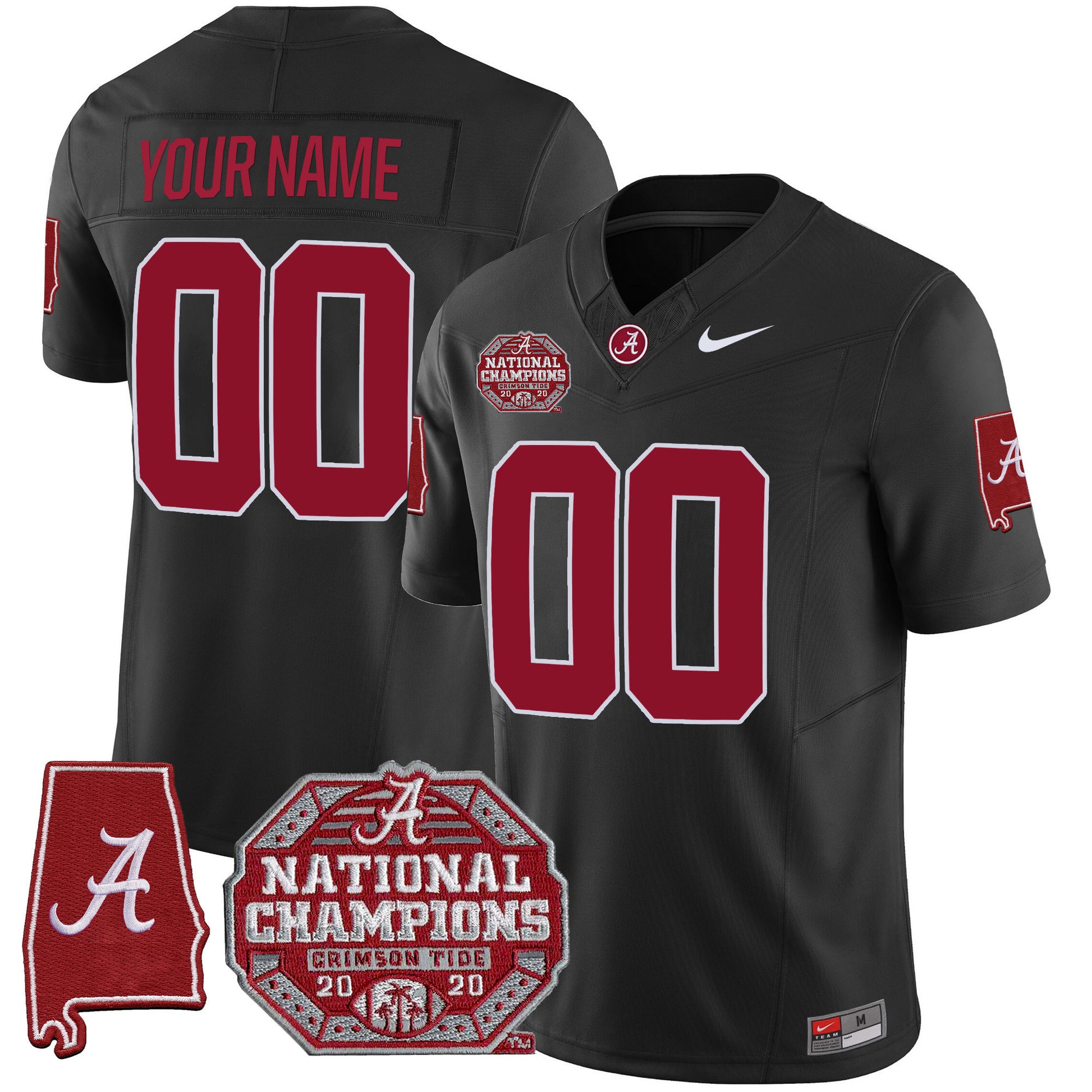 Alabama Crimson Tide Vapor Limited Custom Jersey - All Stitched
