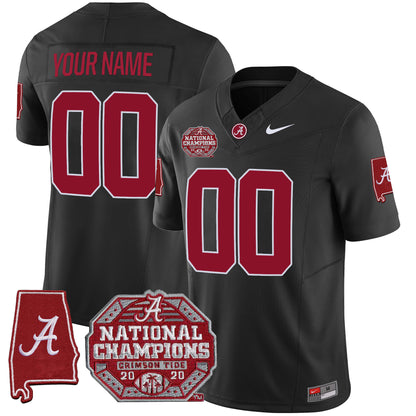 Alabama Crimson Tide Vapor Limited Custom Jersey - All Stitched