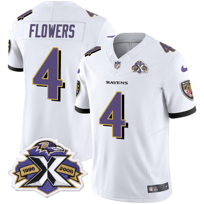 Men's Ravens 2005 Throwback Black Vapor Limited Jersey - All Stitched