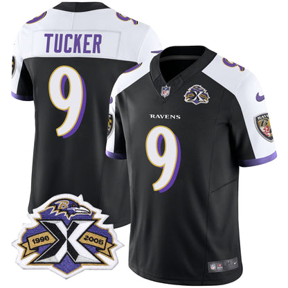 Men's Ravens 2005 Throwback Black Vapor Limited Jersey - All Stitched