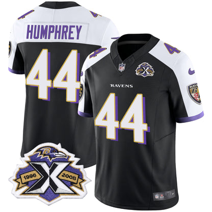Men's Ravens 2005 Throwback Black Vapor Limited Jersey - All Stitched