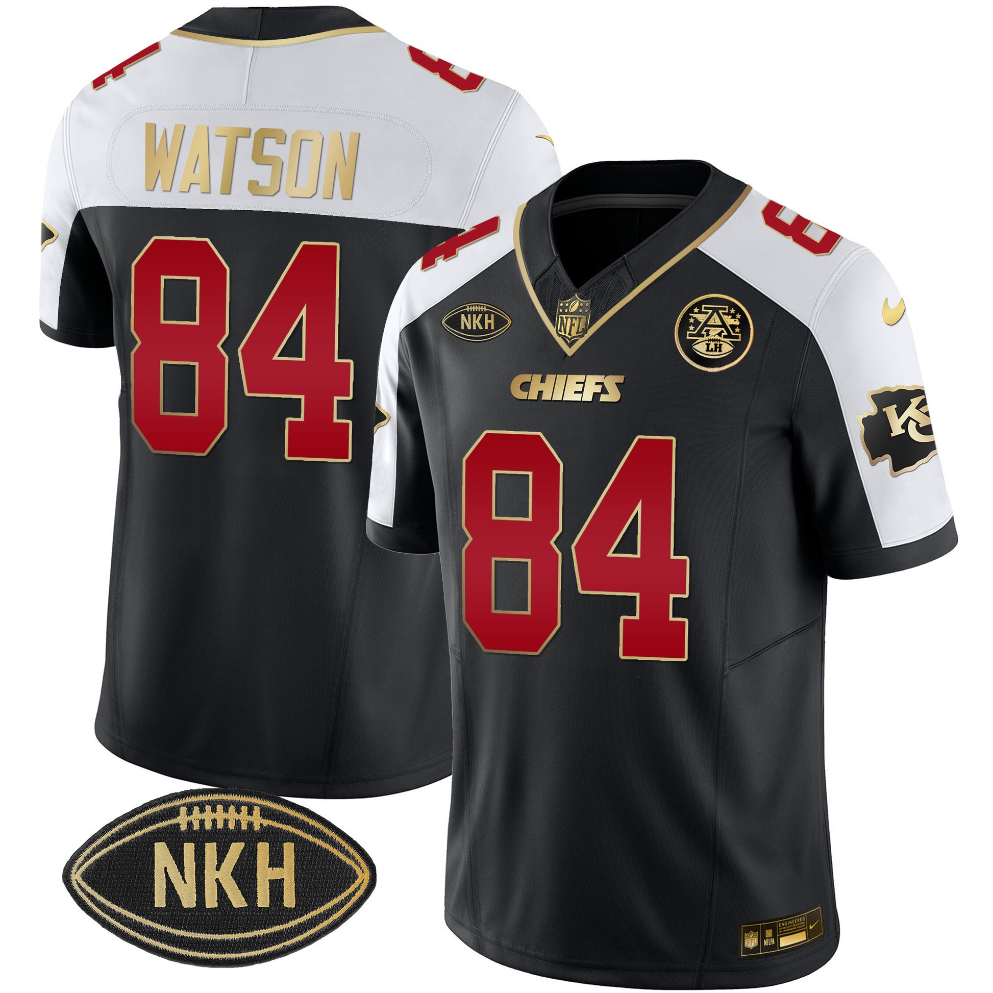 Men's Chiefs NKH Patch 2023 Vapor Limited Jersey - All Stitched